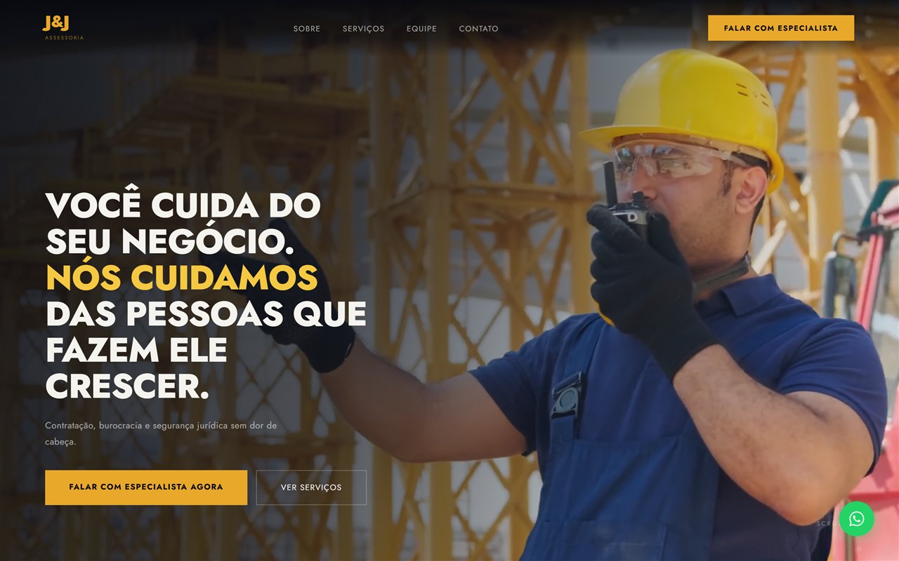 Site corporativo de RH